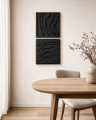 Wave Tiles - Black